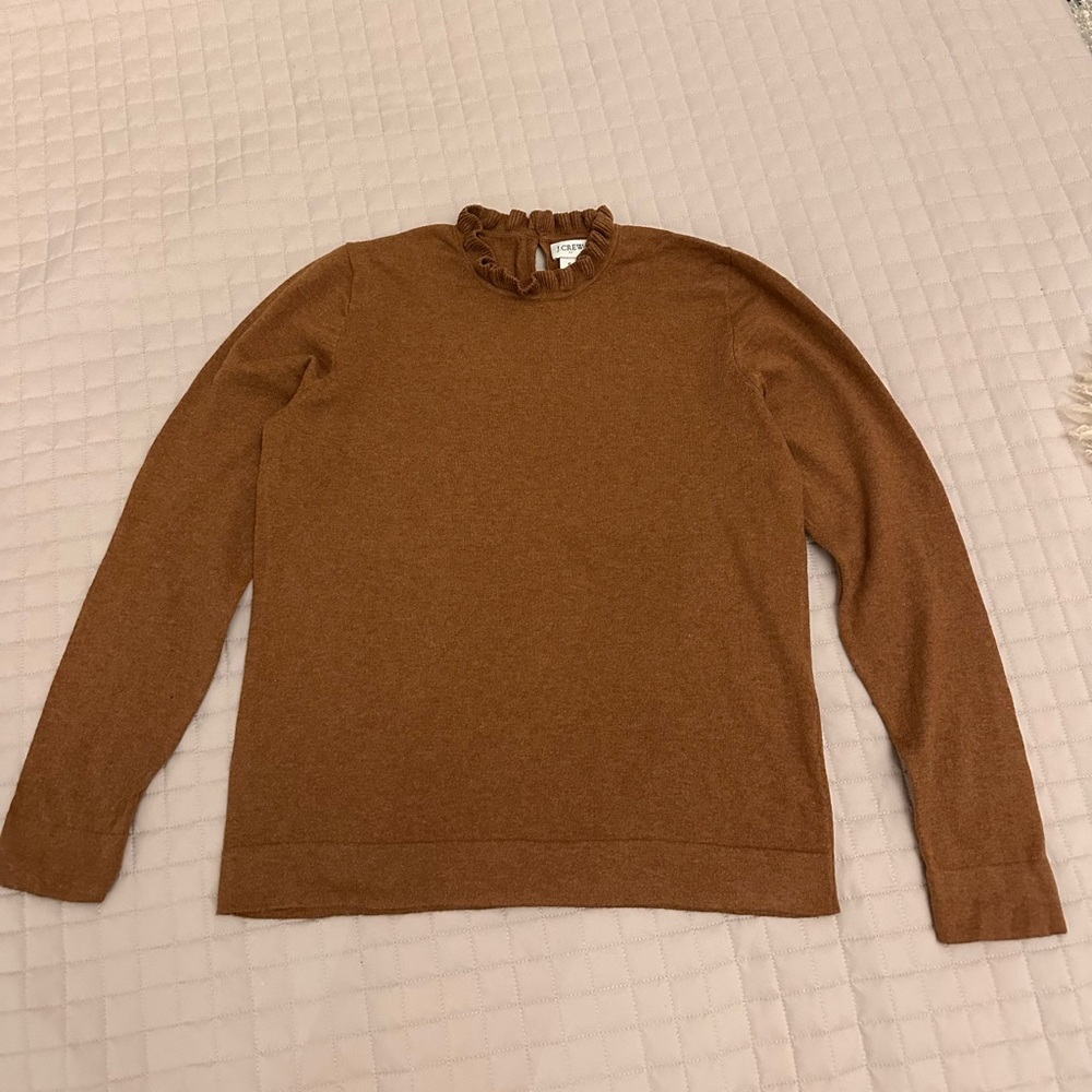 J. Crew Tan Turtleneck Sweater